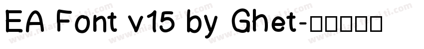 EA Font v15 by Ghet字体转换